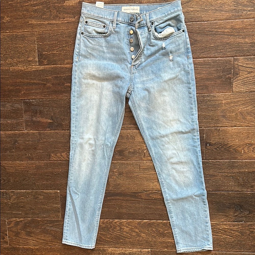 Denim Forum Blue Skinny Jeans